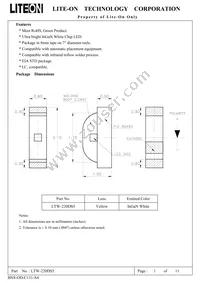 LTW-220DS5 Datasheet Page 2