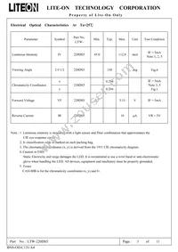 LTW-220DS5 Datasheet Page 4