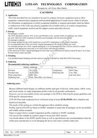 LTW-220DS5 Datasheet Page 9