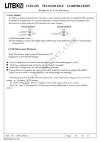 LTW-270TLA Datasheet Page 11