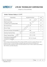 LTW-2E3C4 Datasheet Page 2