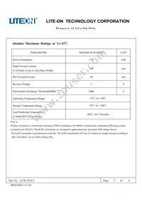 LTW-2V3C5 Datasheet Page 2