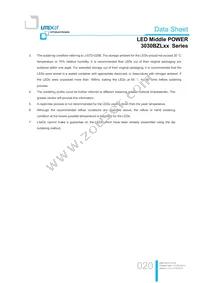 LTW-3030BZL65 Datasheet Page 20