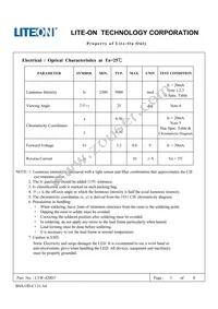 LTW-420D7 Datasheet Page 3