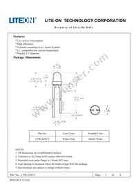 LTW-42NC5 Datasheet Cover