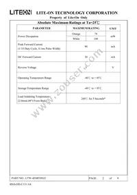 LTW-4EMFDNJ2 Datasheet Page 3