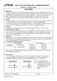 LTW-4EMFDNJ2 Datasheet Page 9