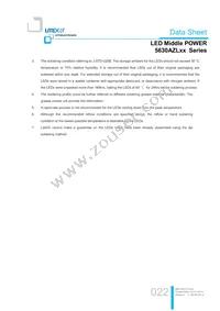 LTW-5630AZL65 Datasheet Page 22