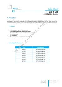 LTW-5630SZN65 Datasheet Page 2