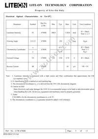 LTW-670DS Datasheet Page 3