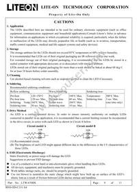 LTW-670DS Datasheet Page 9