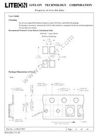 LTW-673DT Datasheet Page 6