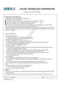 LTW-77HC4 Datasheet Page 8