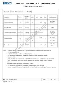 LTW-C230DS Datasheet Page 4