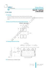 LTW-E670DS Datasheet Page 8
