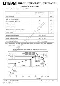 LTW-G673VS-CM Datasheet Page 2