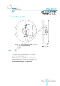 LTW-K140SZR65 Datasheet Page 22