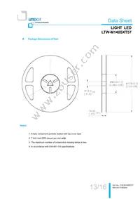 LTW-M140SXT57 Datasheet Page 14