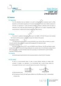 LTW-M140SXT57 Datasheet Page 15