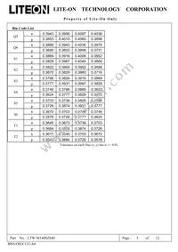 LTW-M140SZS40 Datasheet Page 5
