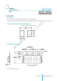 LTW-M670ZVS-M5 Datasheet Page 8
