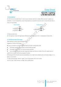 LTW-M670ZVS-M5 Datasheet Page 11