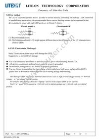 LTW-S272TLA Datasheet Page 10