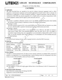 LTW-Z5630SZL40 Datasheet Page 10