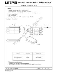 LTW-Z5630SZL57 Datasheet Page 2