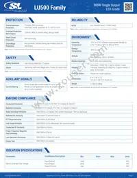 LU500S24T Datasheet Page 2