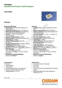 LUW C9SN-N4N6-EG-Z Datasheet Cover