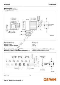 LUW C9SP-N4N6-EG-Z Datasheet Page 12