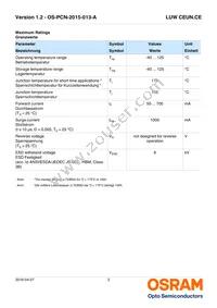 LUW CEUN.CE-8K6L-HN-1-350-R18-Z-AL Datasheet Page 3