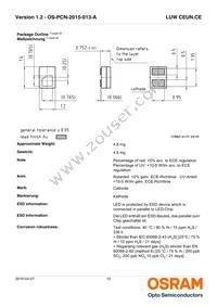 LUW CEUN.CE-8K6L-HN-1-350-R18-Z-AL Datasheet Page 12