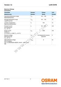 LUW CN7M-HYJY-EMKM-1-200-R18-Z Datasheet Page 3
