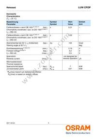 LUW CPDP-KTLP-5C8E-35 Datasheet Page 5