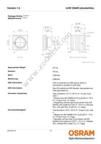 LUW CQAR-NPNQ-JPJR-1-700-R18-XX Datasheet Page 13