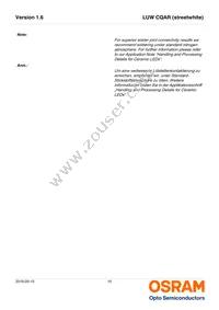 LUW CQAR-NPNQ-JPJR-1-700-R18-XX Datasheet Page 15