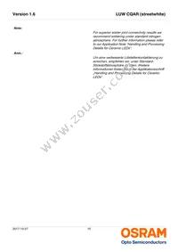 LUW CQAR-NPNR-JPJR-1-700-R18 Datasheet Page 15