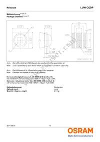 LUW CQDP-KULQ-5C8E-1 Datasheet Page 13