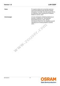 LUW CQDP-LQLS-5E8G-1 Datasheet Page 17