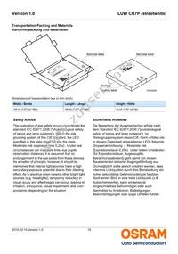 LUW CR7P-LQLS-HPJR-1 Datasheet Page 16