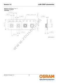 LUW CRDP-LQLS-HPJR-1-350-R18 Datasheet Page 13