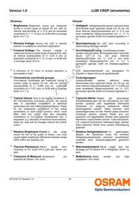 LUW CRDP-LQLS-HPJR-1-350-R18 Datasheet Page 18