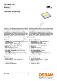 LUW CRDP-LSLU-JPJR-1-350-R18 Datasheet Cover