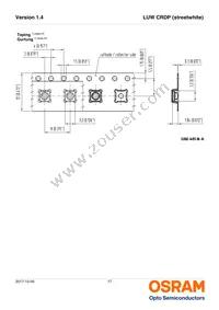 LUW CRDP-LSLU-JPJR-1-350-R18 Datasheet Page 17