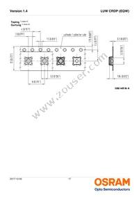 LUW CRDP-LTMP-MMMW-1-350-R18 Datasheet Page 17