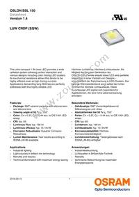 LUW CRDP-LUMP-MMMW-1-350-R18-XX Datasheet Cover
