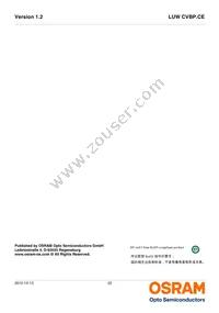 LUW CVBP.CE-8K8L-GMKM-8E8H Datasheet Page 22