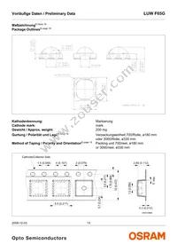 LUW F65G-KXLY-5P7R Datasheet Page 13